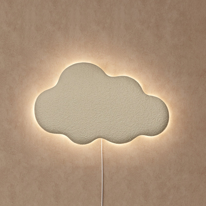 Kid's Boucle Cloud Wall Decor