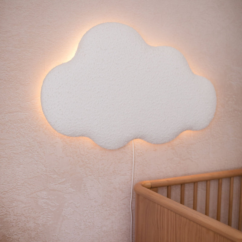 Kid's Boucle Cloud Wall Decor